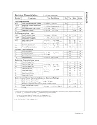 FDW2502P Datasheet Page 2
