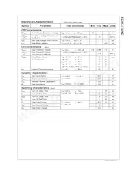 FDW2510NZ Datasheet Page 2