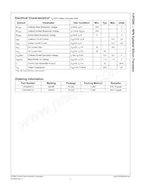FJP5200RTU Datasheet Page 2