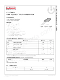 FJPF5200RTU數據表 封面