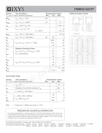 FMM50-025TF Datasheet Page 2