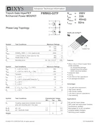 FMM60-02TF Datasheet Cover