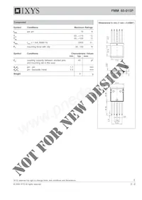 FMM65-015P Datasheet Page 2