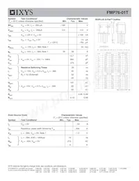 FMP76-01T數據表 頁面 2