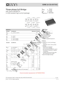 GMM3X120-0075X2-SMDSAM Datasheet Copertura