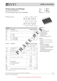 GMM3X180-004X2-SMDSAM Datasheet Copertura