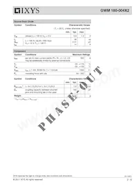 GWM180-004X2-SMD Datasheet Page 2