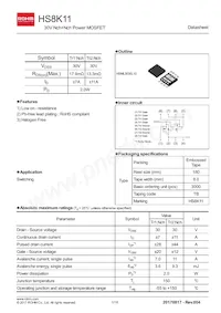 HS8K11TB Datasheet Cover