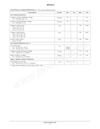 MPSA27 Datasheet Page 2