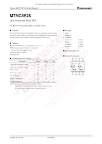 MTMC8E280LBF Datasheet Cover