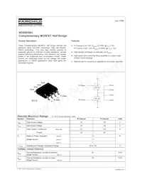 NDS8858H Datasheet Cover