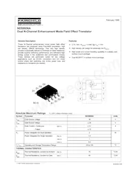 NDS9956A Datasheet Cover