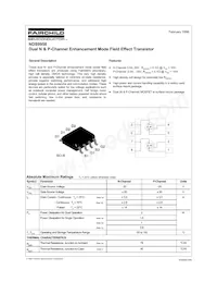 NDS9958 Datasheet Cover