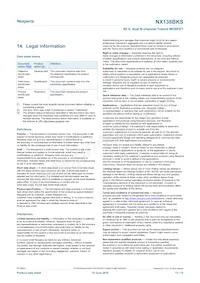 NX138BKSF Datasheet Page 13