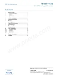 PBSS9110AS Datasheet Page 12