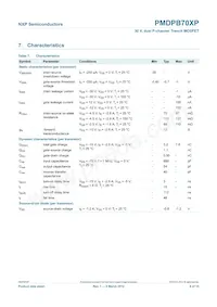 PMDPB70XP Datasheet Page 6