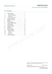 PMDPB70XP Datasheet Page 15