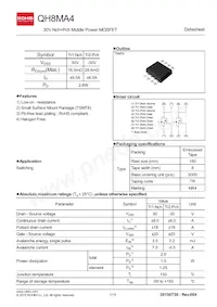 QH8MA4TCR Datasheet Copertura