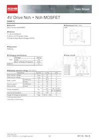 SH8K12TB1 Datasheet Cover