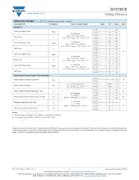 SI1016CX-T1-GE3 Datasheet Pagina 3
