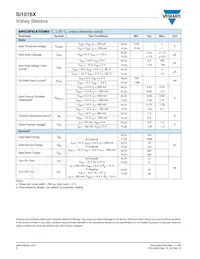 SI1016X-T1-E3 Datasheet Page 2