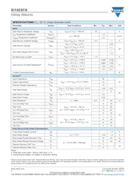 SI1023CX-T1-GE3 Datasheet Page 2