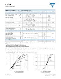 SI1025X-T1-E3 Datasheet Page 2