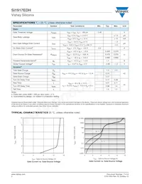 SI1917EDH-T1-E3 Datasheet Page 2