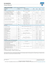 SI1922EDH-T1-GE3 Datasheet Page 2