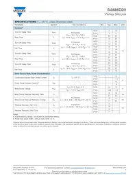 SI3585CDV-T1-GE3 Datasheet Page 3