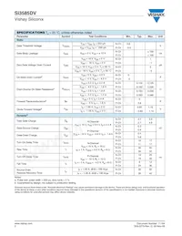 SI3585DV-T1-GE3 Datasheet Page 2