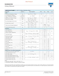 SI3993CDV-T1-GE3數據表 頁面 2