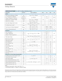 SI4200DY-T1-GE3 Datasheet Page 2