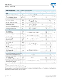 SI4202DY-T1-GE3 Datasheet Page 2