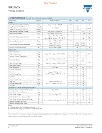 SI4210DY-T1-GE3 Datasheet Page 2