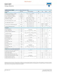 SI4214DY-T1-GE3 Datasheet Page 2