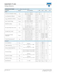 SI4276DY-T1-E3 Datasheet Page 2