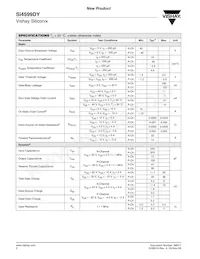 SI4599DY-T1-GE3 Datasheet Page 2