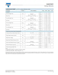 SI4670DY-T1-E3 Datasheet Page 3