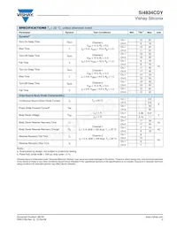 SI4834CDY-T1-GE3 Datasheet Page 3