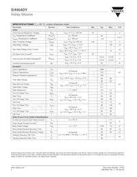 SI4904DY-T1-E3 Datasheet Page 2