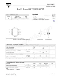 SI4936ADY-T1-GE3 Datasheet Cover