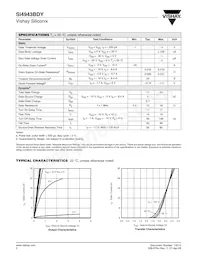 SI4943BDY-T1-GE3 Datasheet Page 2
