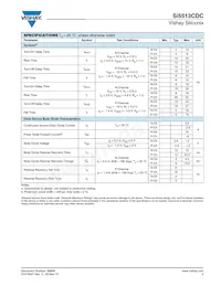 SI5513CDC-T1-E3 Datasheet Page 3