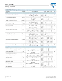 SI5515CDC-T1-GE3 Datasheet Page 2