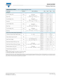 SI5515CDC-T1-GE3 Datasheet Page 3