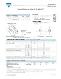 SI5902BDC-T1-E3 Datasheet Cover