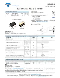 SI5948DU-T1-GE3 Datasheet Cover