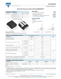 SI7232DN-T1-GE3 Datasheet Cover