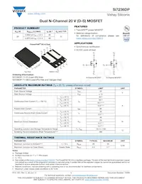 SI7236DP-T1-E3 Datasheet Cover